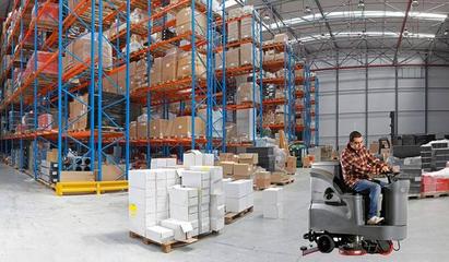 倉(cāng)儲(chǔ)物流行業(yè)選擇全自動(dòng)洗地機(jī)的五大核心優(yōu)勢(shì)